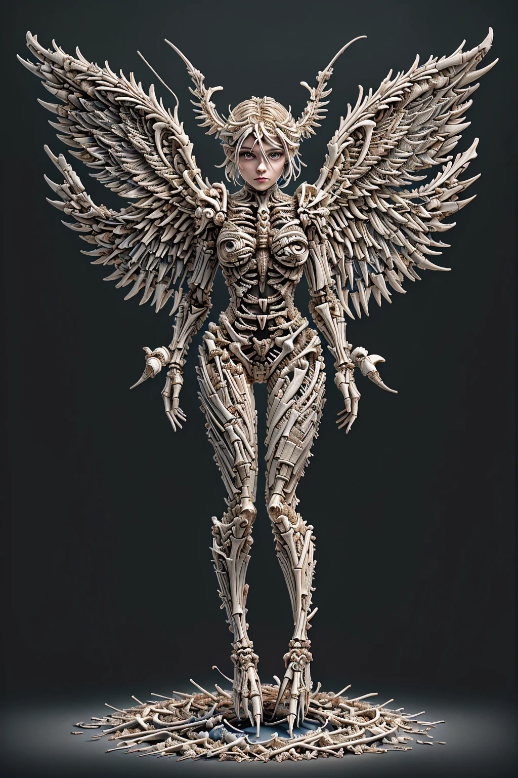 <lyco:biblically_accurate_angel-09:1.2>,<lora:bodhor:1.1>,solo,disgusting body horror beautiful woman,(wearing a fancy dress:1.8),biblically accurate angel,as a runway fashion model,at a fashion show,wet and bloody,very detailed,best quality,long shot