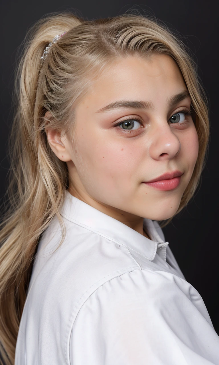 skylarValentineTi02 posing for a closeup glamorous studio portrait