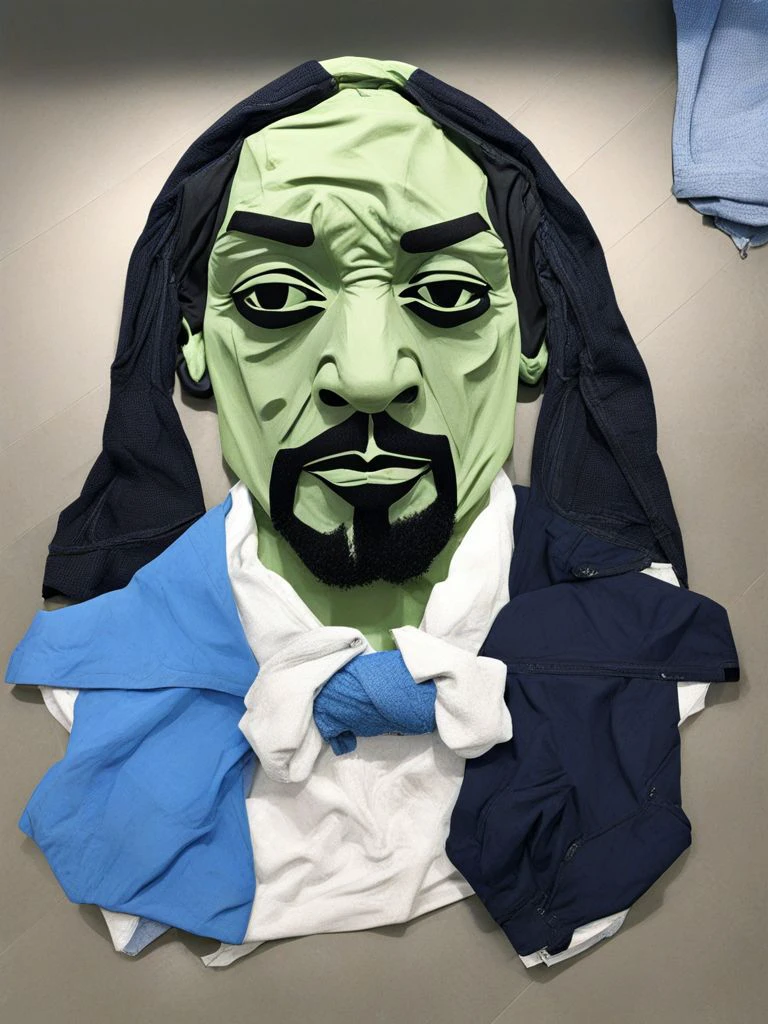 Snoop Dogg LaundryArt <lora:LaundryArt_LoRA_r16:1.0>