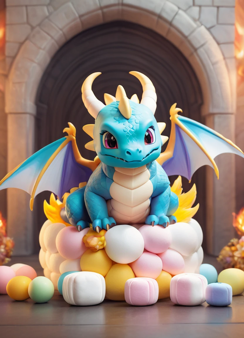 Abstract style Marshmallow, egg, fangs out, sitting, pokemon (creature), horns, wings, basket, single horn, full body, claws, tail, dragon, looking at viewer, bright, colorful, surreal, dramatic ambient, professional, cinematic, artistic, fine detail, joyful color, intricate, detailed, extremely beautiful, symmetry, highly enhanced, magical composition, atmosphere
<lora:MarshmallowXL:1>, , <lora:FILM_PHOTOGRAPHY_STYLE:0.25> . Non-representational, colors and shapes, expression of feelings, imaginative, highly detailed