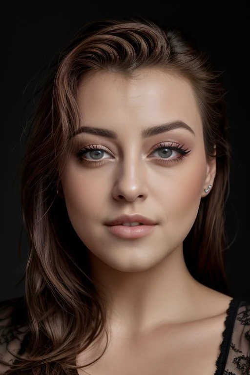 DEN_babisteil_bruenette,
(headshot:1.1) portrait on a plain black background, (headshot:1.2), face focus, intricate (beautiful eyes:1.2), (wide open eyes:1.1), Big eyes, clean photo, circle lighting, high contrast,
bokeh, f1.4, 40mm, photorealistic, raw, 8k, textured skin, skin pores, intricate details <lora:epi_noiseoffset2:1>, epiCRealism