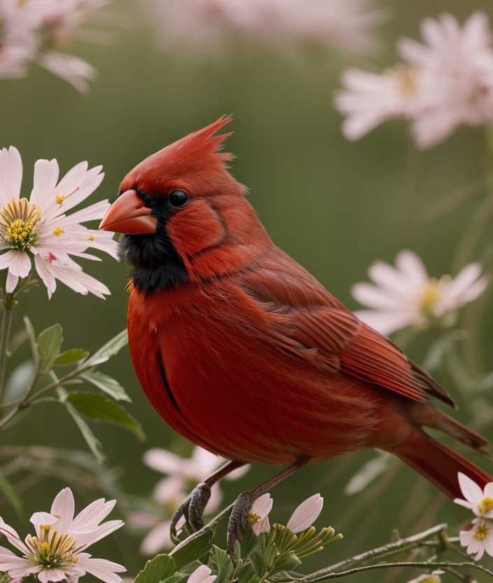 <c4rd1n>nature, upper body, High definition, Flowery meadow,, Spring, Against the light