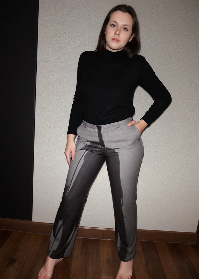 (pp clothes), photo, woman, business casual, slacks, nightclub<lora:ppclothesjan18v1:1.2>