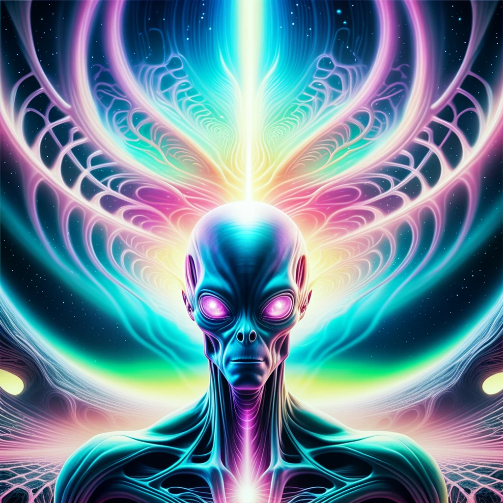 pastel underworld image of (excessive energy) being unleashed from the brainwaves of the most (intelligent aliens),