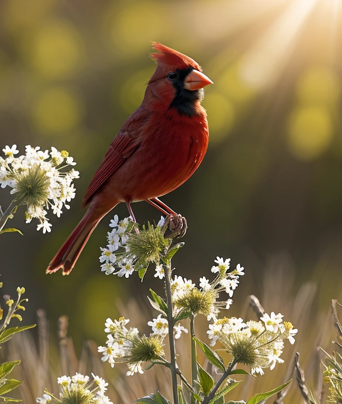 <c4rd1n>nature, upper body, High definition, Flowery meadow,, Spring, Against the light