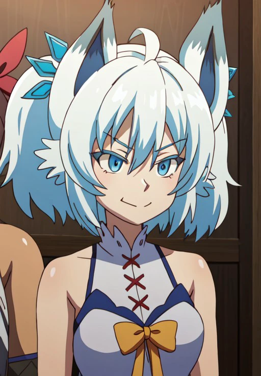 <lora:Redo_of_Healerv2:0.6>, Setsuna, smirk, solo,