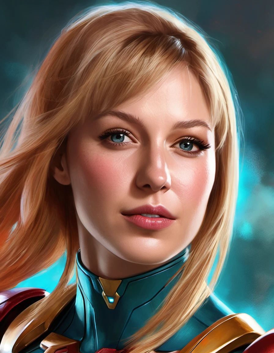 <lora:Melissa Benoist-000004:1>, waist up  of mlssbnstkara woman, as Samus Aran, sci-fi, highly detailed, digital painting, artstation, concept art, sharp focus, illustration, art by Tony Sart and artgerm and randy vargas