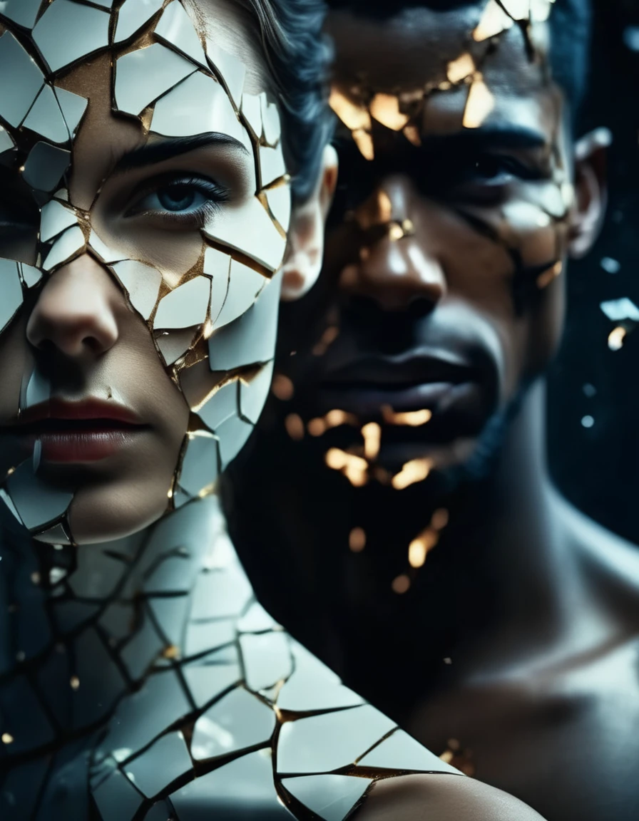 cinematic photo cinematic still crack, fflix_shards, 1girl, 1boy, male focus, science fiction, damaged, black background, simple background . emotional, harmonious, vignette, highly detailed, high budget, bokeh, cinemascope, moody, epic, gorgeous, film grain, grainy", "cinematic photo crack, fflix_shards, 1girl, 1boy, male focus, science fiction, damaged, black background, simple background . 35mm photograph, film, bokeh, professional, 4k, highly detailed", "crack, fflix_shards, 1girl, 1boy, male focus, science fiction, damaged, black background, simple background, extremely detailed, beautiful
<lora:ShardsXL-000007:1>
<lora:SDXL_FILM_PHOTOGRAPHY_STYLE_BetaV0.4:0.25> film photography style, light grain, medium grain, heavy grain . 35mm photograph, film, bokeh, professional, 4k, highly detailed