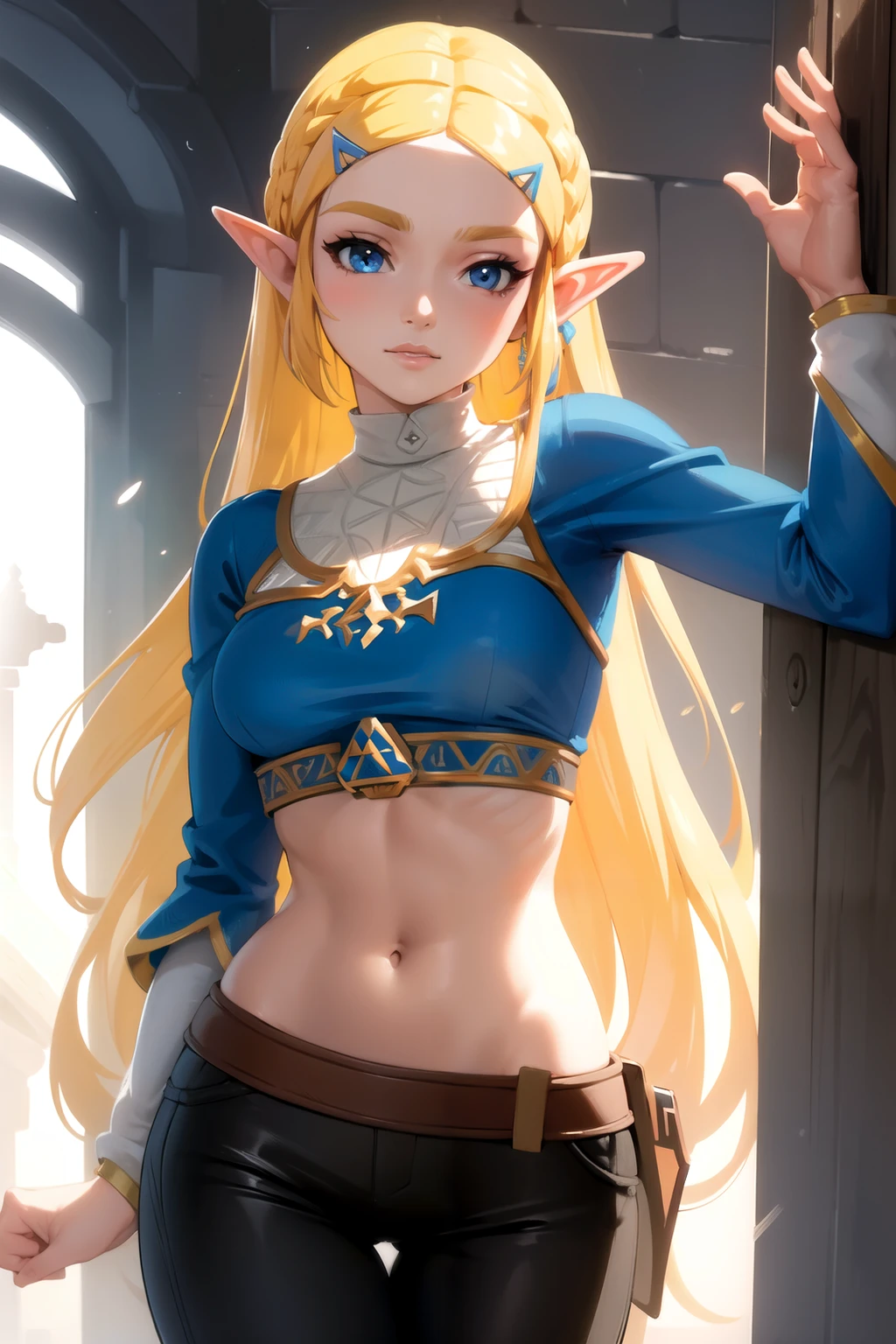(masterpiece), (best quality),
detailed face, 1girl, solo,
zelda, long hair, pants, <lora:Zelda-09:0.8>