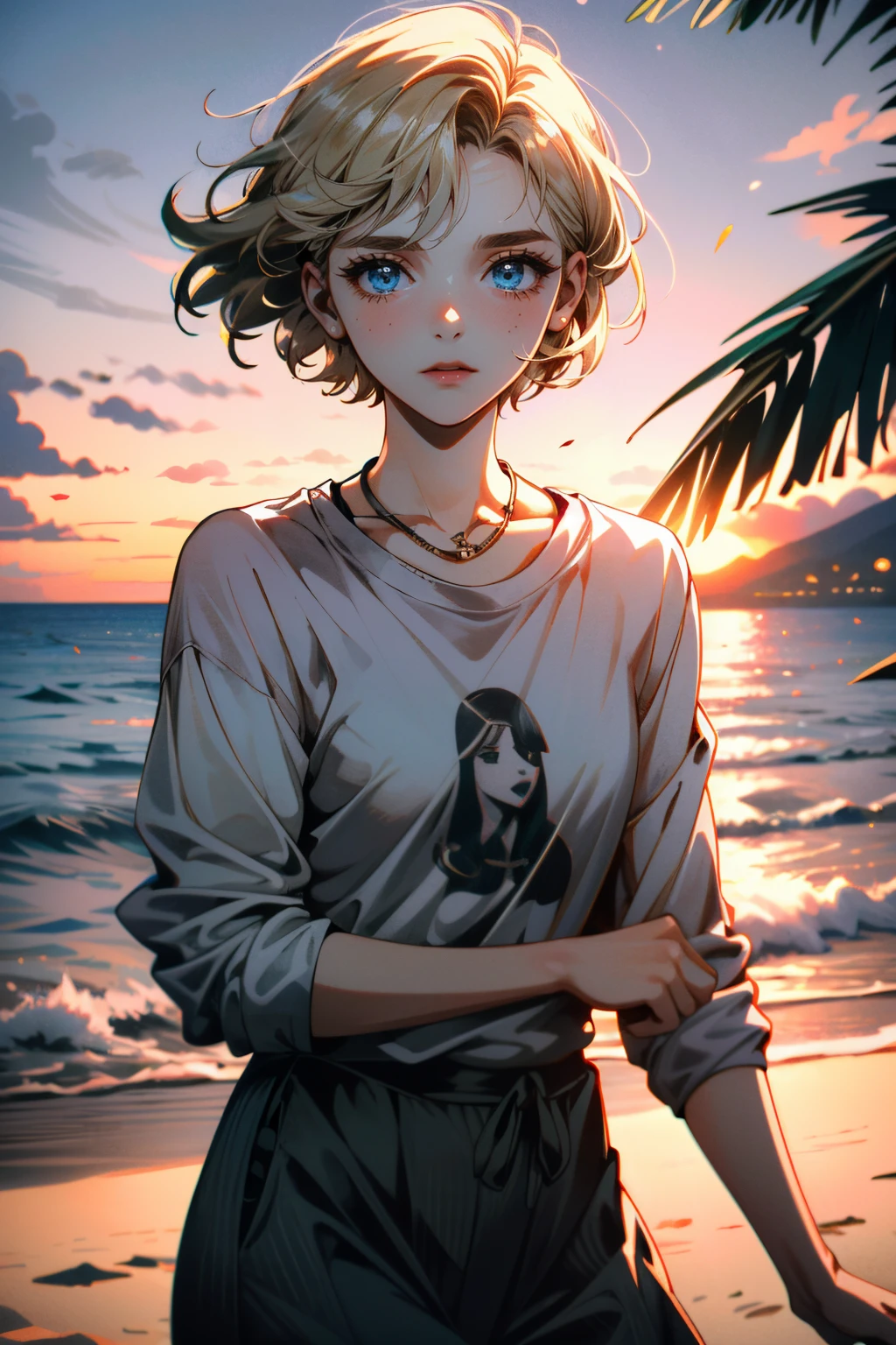 ((ultra detailed, masterpiece, absurdres))
<lora:TLOUSarah:0.9>
TLOUSarah, 1girl, blue eyes, blonde hair, short hair, Tiki hut on a pristine white-sand beach, dynamic sunset colors