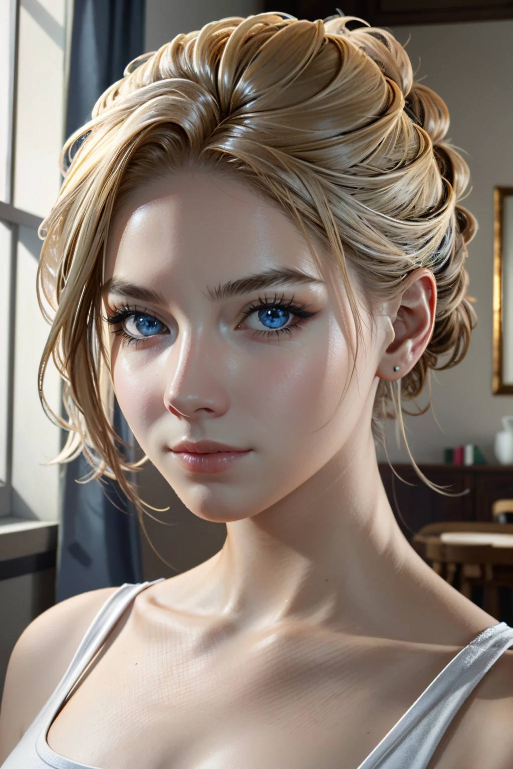 ((ultra detailed, masterpiece, absurdres))
<lora:UncElena:0.9>
UncElena, 1girl, solo, blue eyes, blonde hair, portrait