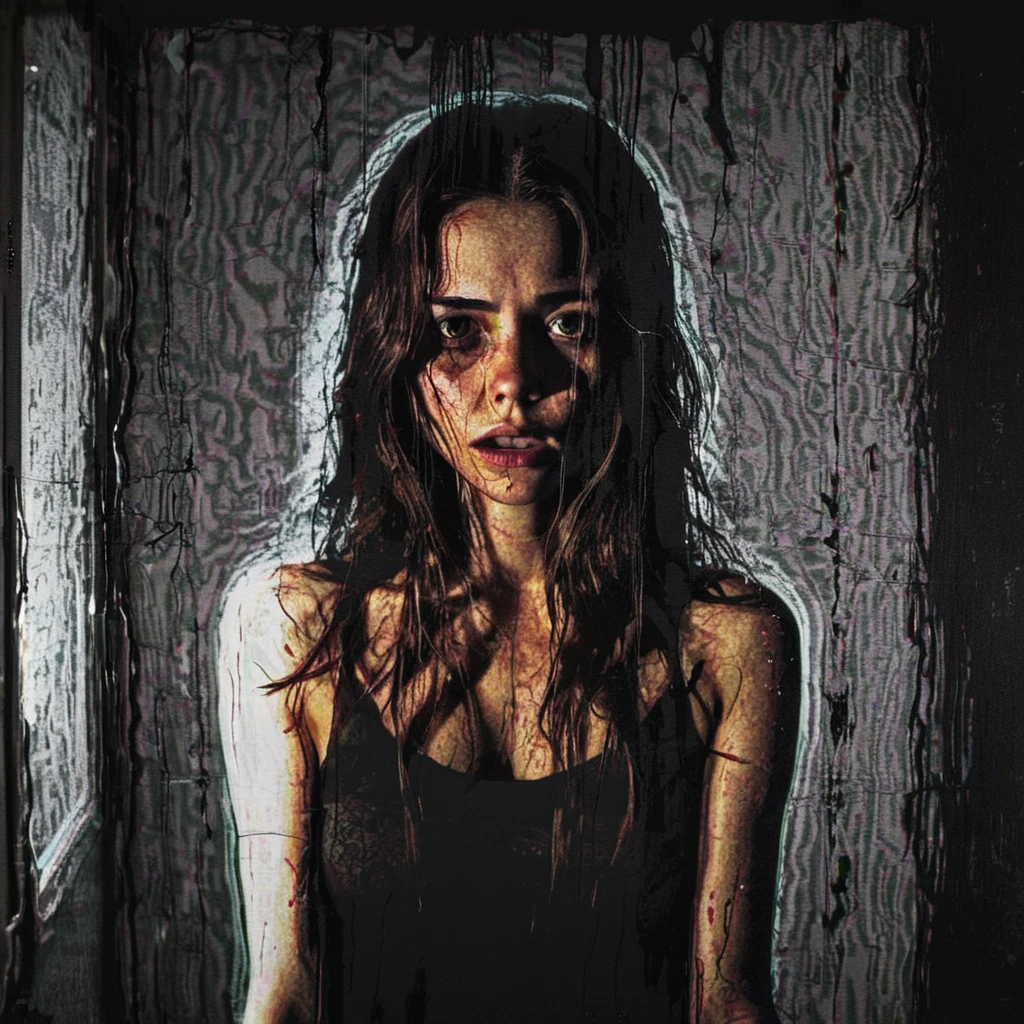 <lora:CorruptedOutputXL:0.5>, CorruptedOutputXL, a woman in a dark room,
