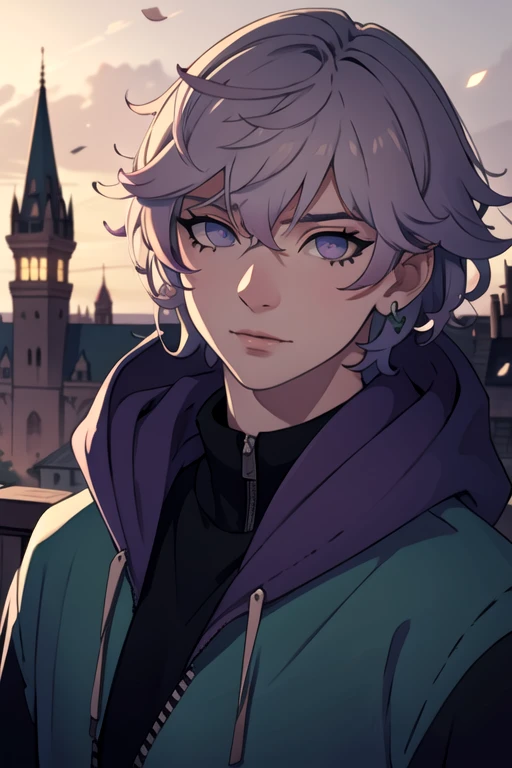 photorealistic, (4k), depth of field, (Masterpiece), (realistic skin texture), extremely detailed, intricate, hyper detailed, high resolution, professional photography, , depth of field, sharp detail, best quality, looking at viewer, 1boy, solo, male focus, <lora:nayuta_yatonokami:0.74>, nayuta_yatonokami, , , , fairy tale costume, The Tower of Destiny, 16k resolution