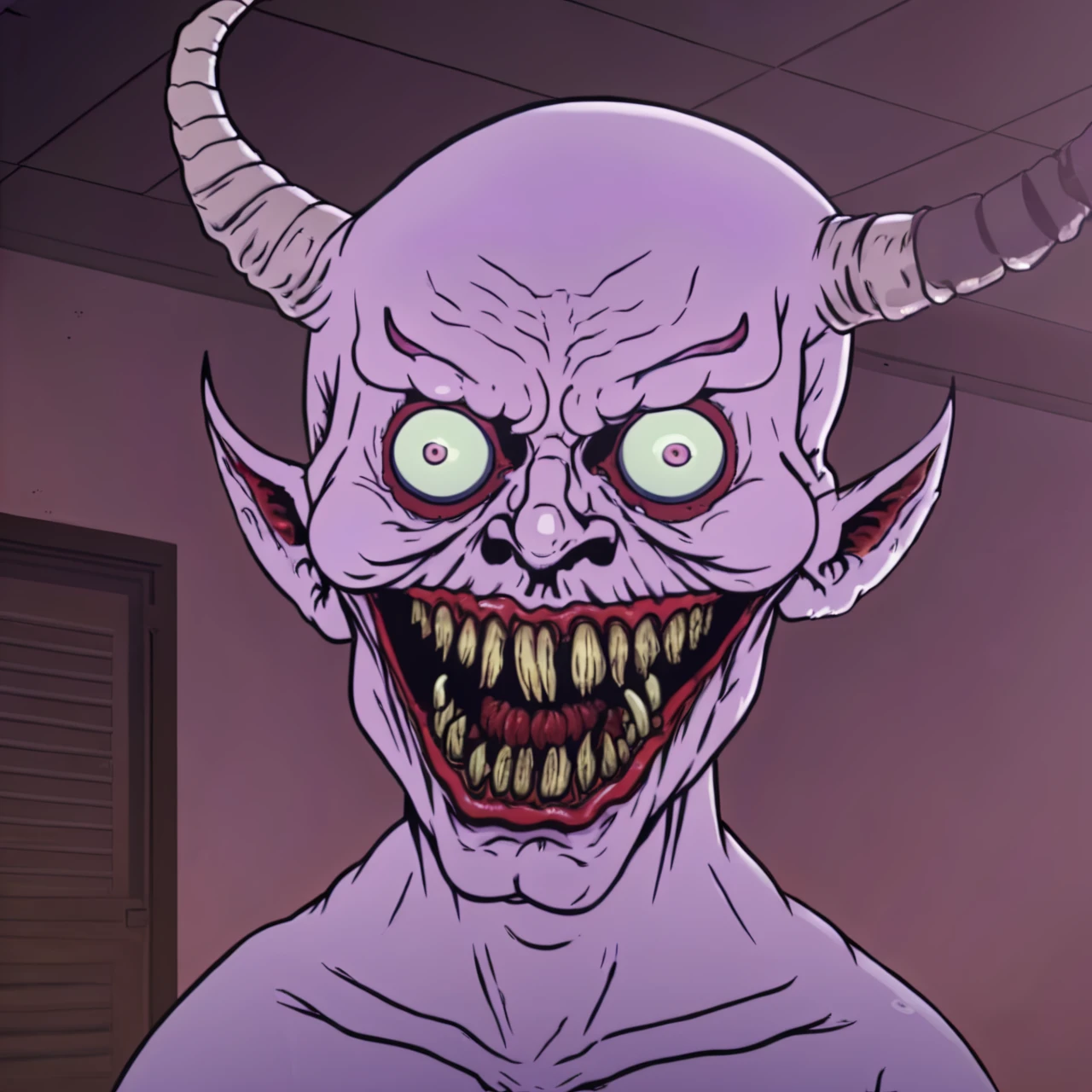 meatcanyon style, cel-shaded,
demon, nightmare fuel, horror
<lora:meatcanyon-sdxl-v1:1>