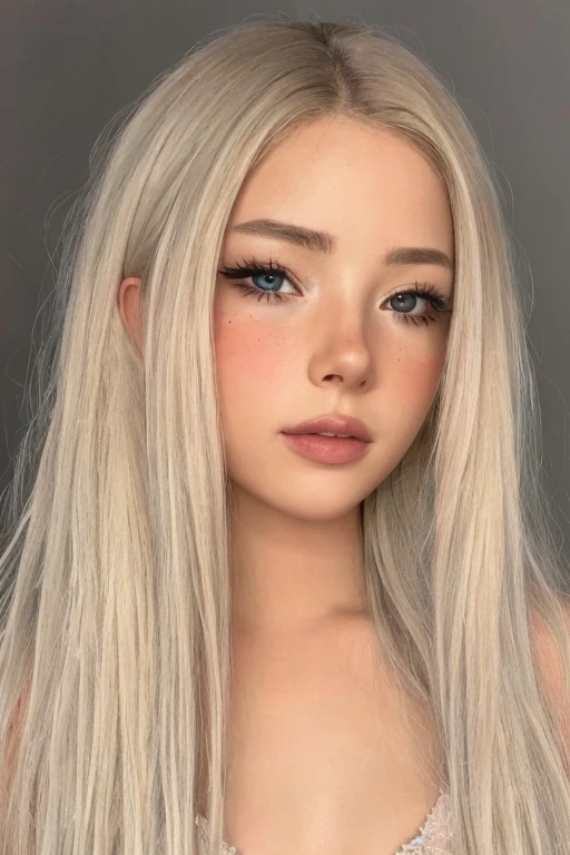 4k, 8k, ultra highres, raw photo in hdr, sharp focus, intricate texture, skin imperfections, realistic, detailed facial features, highly detailed face, posing, sitting,perfect lighting,blonde hair, extreme close-up, <lora:Dollblush:0.7> Dollblush1, petite