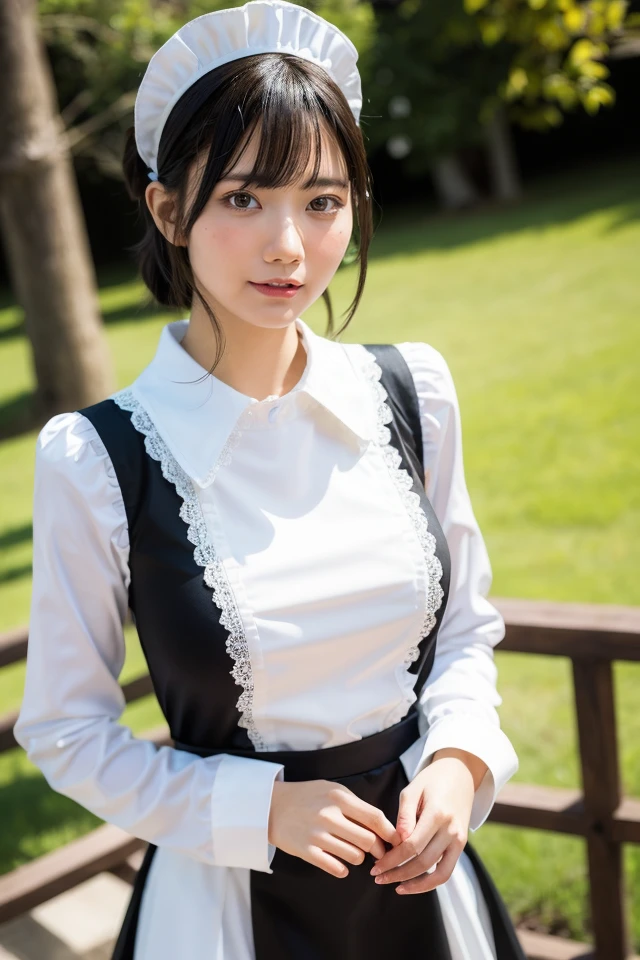 1girl,best quality,roswaal mansion maid uniform,masterpiece,illustration,an extremely delicate and beautiful,CG,unity,8k wallpaper,Amazing,finely detail,masterpiece,official art,extremely detailed CG unity 8k wallpaper,incredibly absurdres,huge filesize,ultra-detailed,highres,extremely detailed,beautiful detailed girl,realistic,outdoors,<lora:karechan:0.8>,