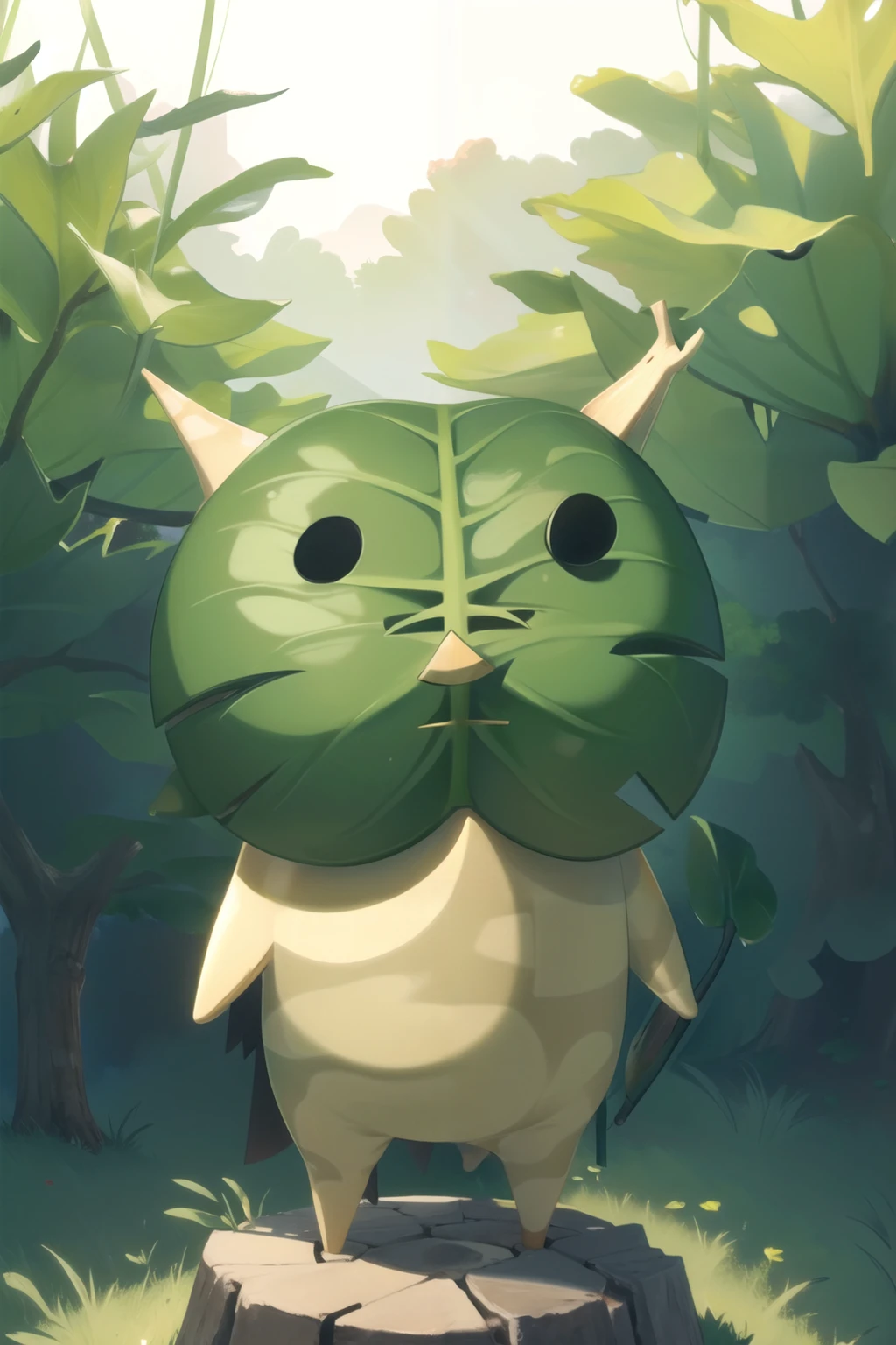 (masterpiece), (best quality),
solo, 
korok, no humans, full body, standing, leaf <lora:Korok:0.7>