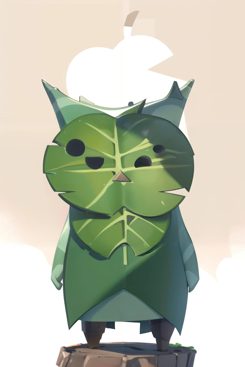 (masterpiece), (best quality),
solo,
korok, no humans, full body, standing, looking at viewer, leaf <lora:Korok:0.7>