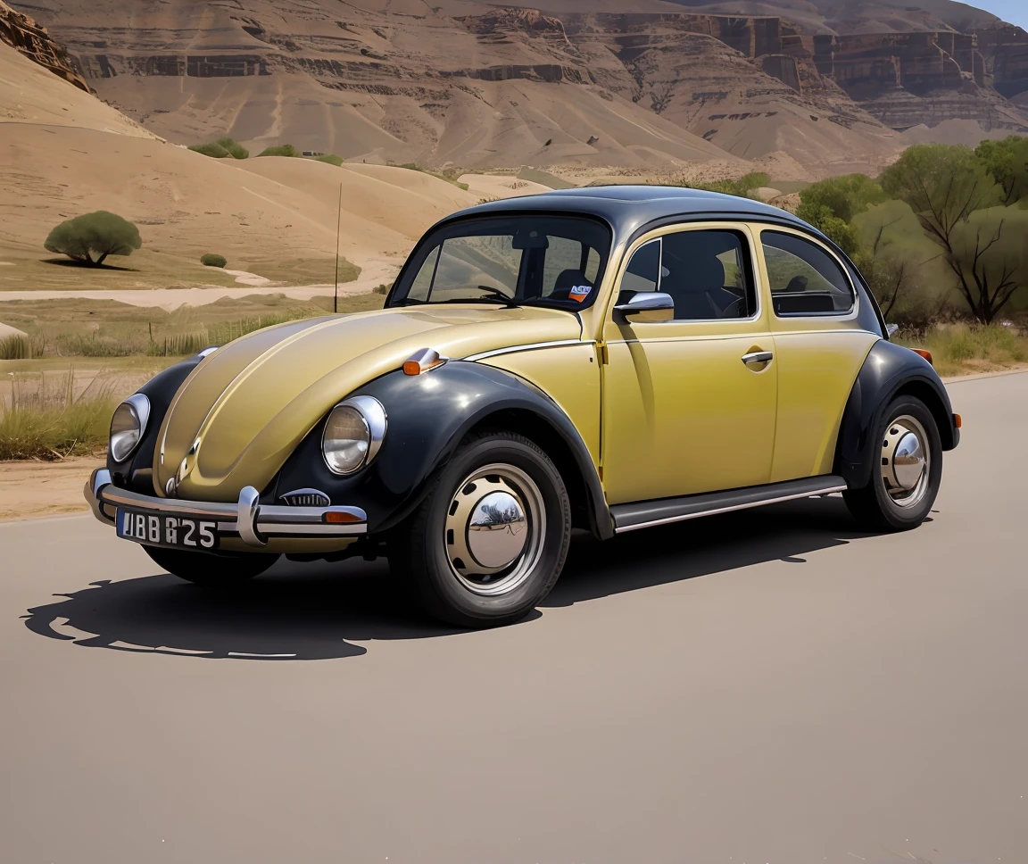 breathtaking ,<lora:quiron_beetleVW_V1_Lora:0.67> beetleVWQuiron car, . award-winning, professional, highly detailed