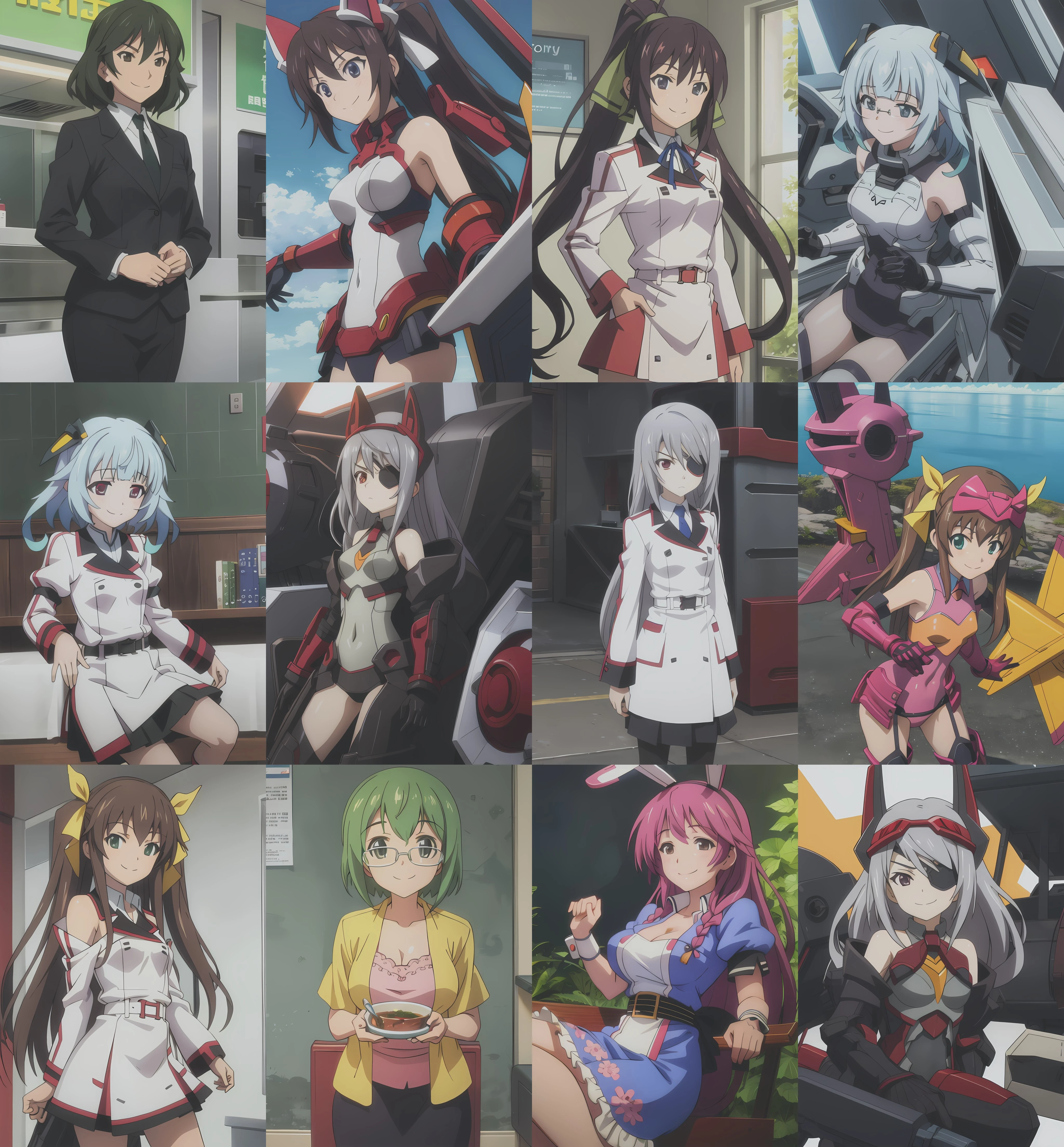 Infinite Stratos - Characterpack v1.0