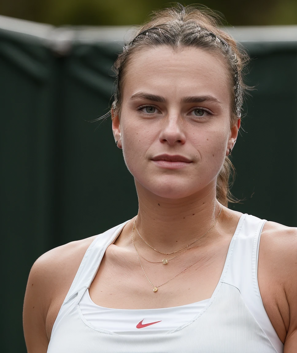 cinematic film still ,realistic, <lora:quiron_ArynaSabalenka_v1_lora:0.87> ArynaSabalenkaQuiron wearing tennis clothes, playing tennis, best quality, masterpiece, cinematic light, sidelighting, . shallow depth of field, vignette, highly detailed, high budget Hollywood movie, bokeh, cinemascope, moody, epic, gorgeous, film grain, grainy