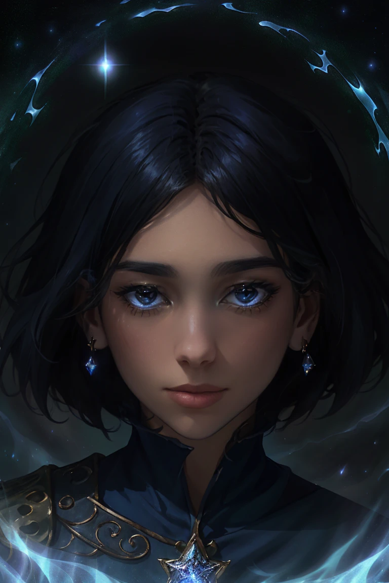 <lora:dua-01:1.2> a woman du4,((style-swirlmagic:0.8), solo, from front, front view, half shot, detailed background, detailed face, (<lora:CulturePunkBundle-000007:0.5>, fairytaleai, fairytale theme:1.1), spirit-mage, transcendent countenance, blue wizard clothes, (ethereal blue color scheme:1.1), dynamic pose, astral elegance, , mysterious guidance, , master of ethereal forces, , spectral apparitions, spirit realm in background, soft radiant illumination, whispers of the wind, ethereal atmosphere, ):0.75