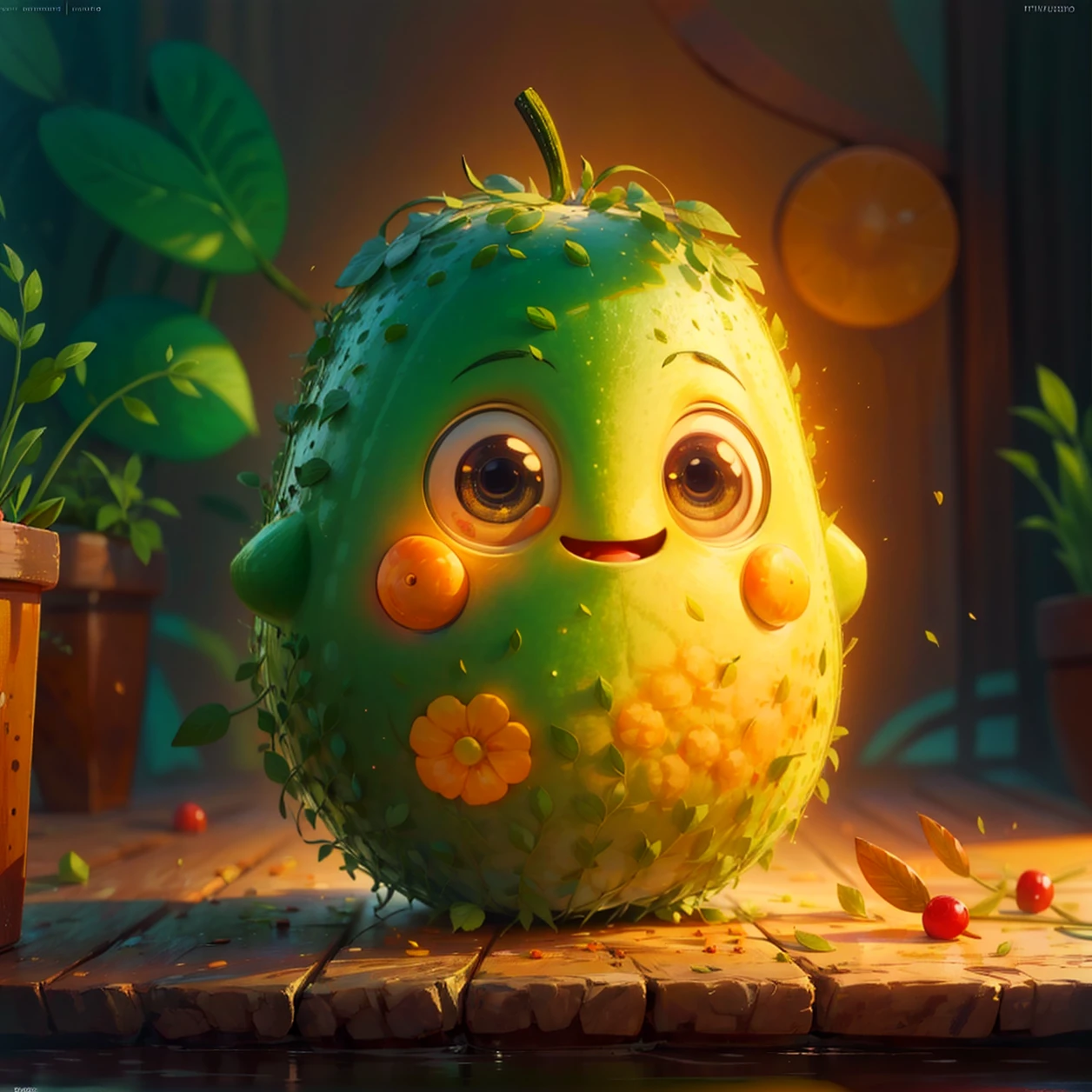 <lora:Cute Pet:0.8>,Pets,absurdres,
realistic,artbook,style of Pixar,
veggie,, masterpiece, best quality,