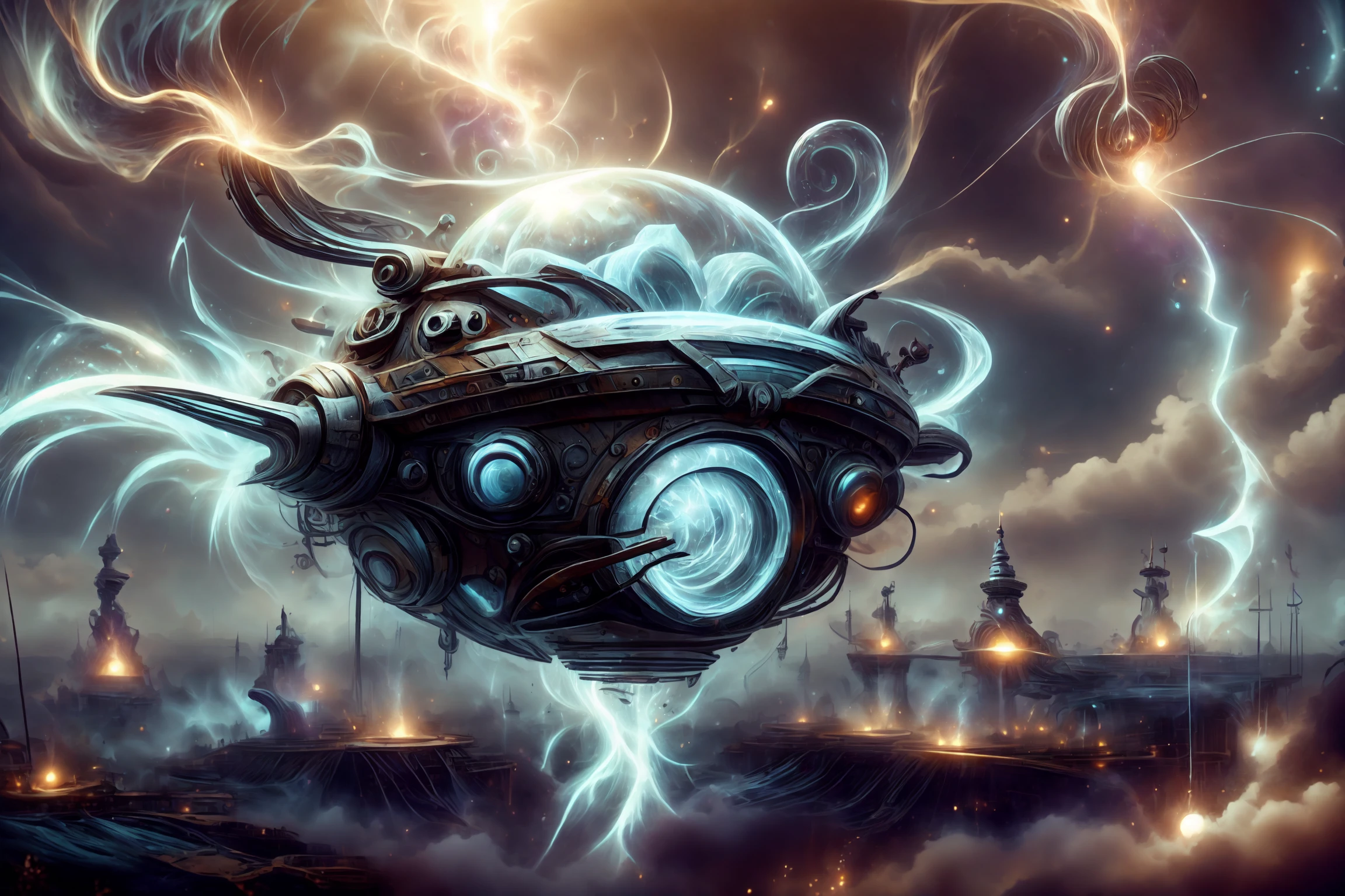 ancient derelict orange space ship floating in open space with a black hold gobbling up nebulae and galaxies in the background,rift in space time showing unthinkable scenes from alternate worlds,<lora:ElementalMagicAIv2:1>,lightningmagicai,firemagicai,icemagicai,<lora:add_detail:0.88>,rivers of lava,active volcano,colliding supernova,exploding moon,quadrant symmetry,fractal expansion,worm hole,staring into infinity as elemental energy,<lora:PlasmaTech:0.6>,<lora:PsionicMagic:0.8>,energy being,