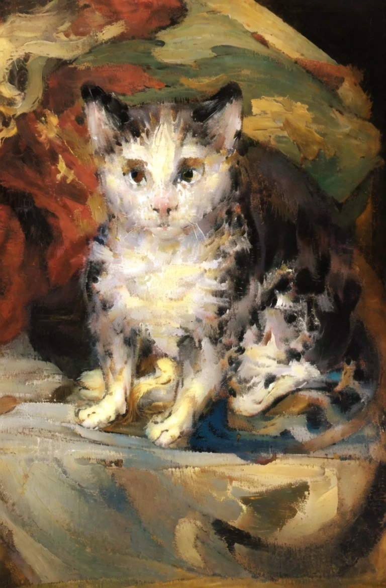 masterpiece, best quality, Medievalcat,solo, <lora:Medievalcat:1>,medieval, painting,sketch,scrawl