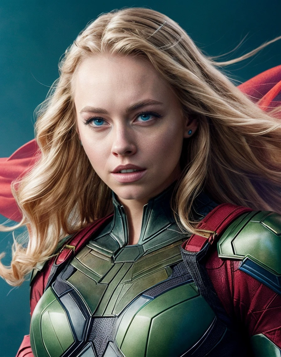 Marvel Cinematic Universe <lora:quiron_FannyStollar_v1_lora:0.87> FannyStollarQuiron, . Superheroes, epic battles, colorful, highly detailed