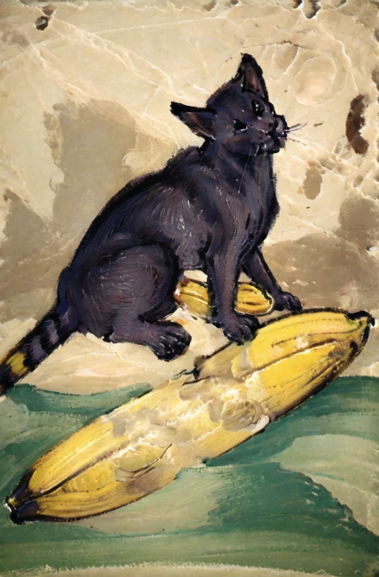 masterpiece, best quality, Medievalcat,solo,desert,
<lora:Medievalcat:0.9>,medieval, painting,sketch,scrawl,banana,rocket launcher,
