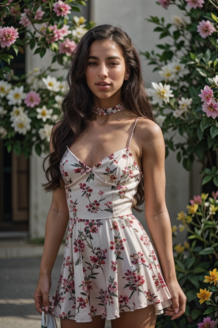 tv_Kama_Oxi_PS_V1, ,(((wearing a floral print sundress))), standing, full body shot, eyeliner, beach, flirting with the camera, walking toward the camera,, epiCRealism, epiCPhoto,, wrinkles:0.2, pores:0.2, <lora:epiNoiseoffset_v2Pynoise:1> Masterpiece, Best Quality, ultrarealistic photography, real life, colorful, amazing, perfect lighting, bright colors, dramatic, dynamic, cinematic lighting, hyperrealism, intricate details, epic, realism, <lora:LCM_LoRA_Weights_SD15:1> <lora:detail_slider_v4:1>