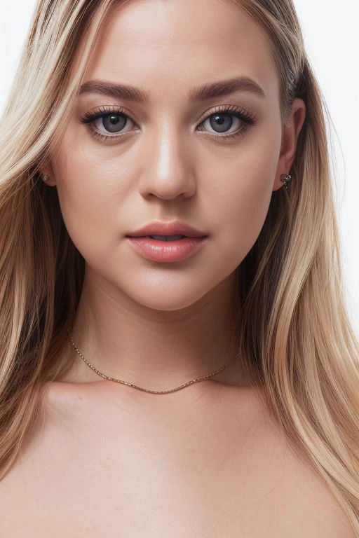 [nudity, explicit] nsfw, 1girl, solo, long hair, looking at viewer, smile, blue eyes, hair ornament, white background, jewelry, white hair, closed mouth, blunt bangs, nail polish, bracelet, lips, grey eyes, portrait, red nails, close-up, red lips, hands on own face, hands on own cheeks,(mature female),(shiny skin),((steaming body))
