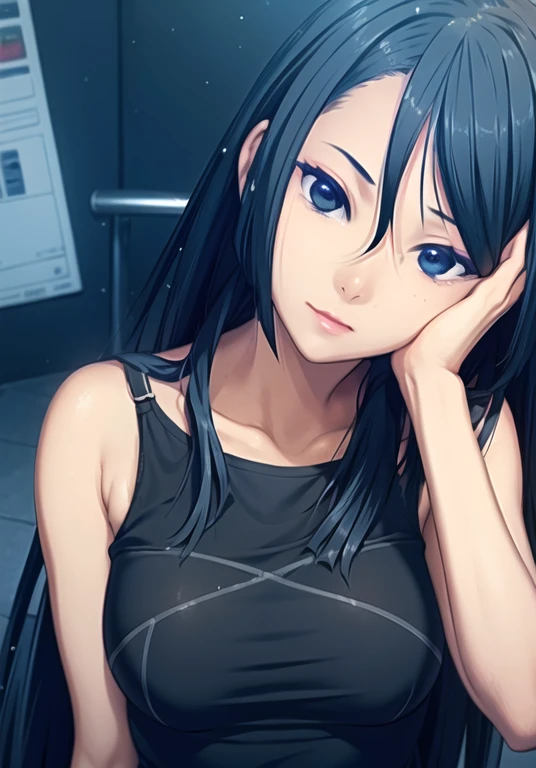 1girl, solo,(best quality),(masterpiece:1.1), upper body, looking_at_viewer, dynamic angle, cute, clear facial skin,