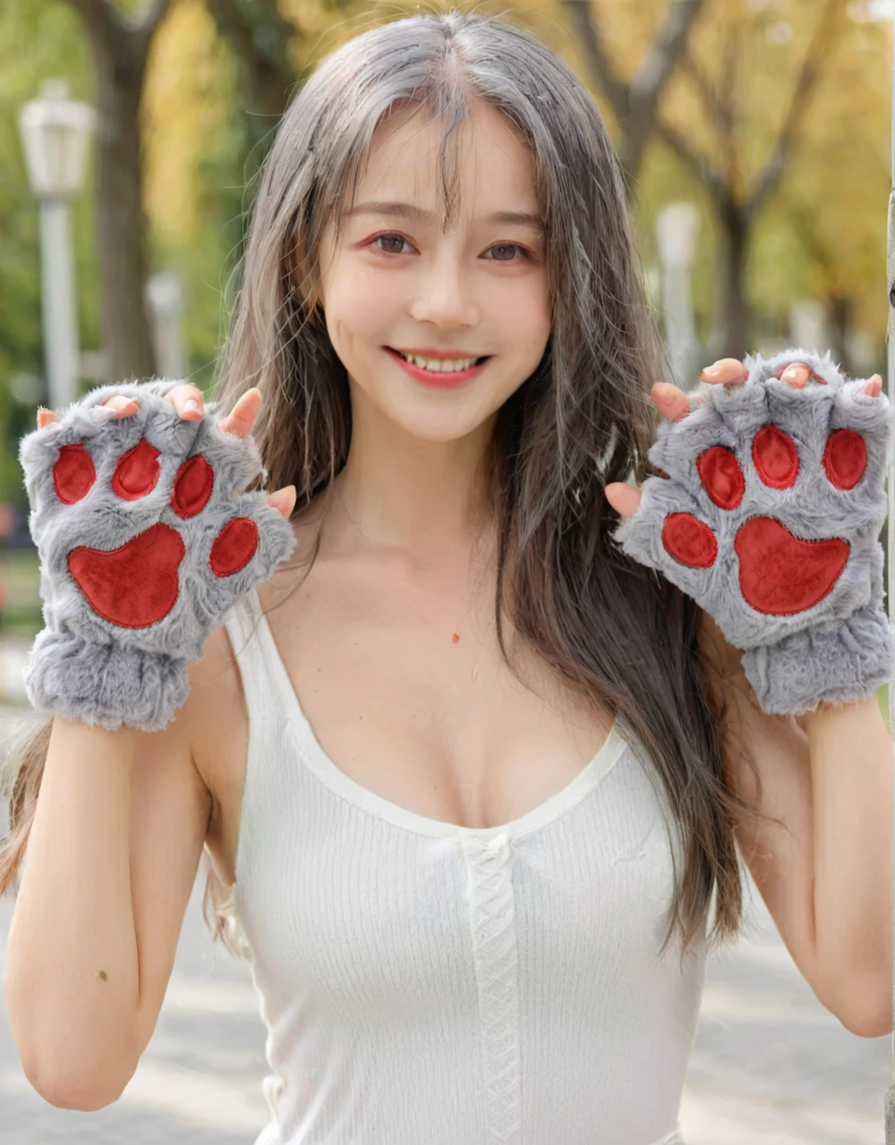 【XL】Cat Paw Gloves LoRA XL丨猫爪手套XL LoRA v1.0