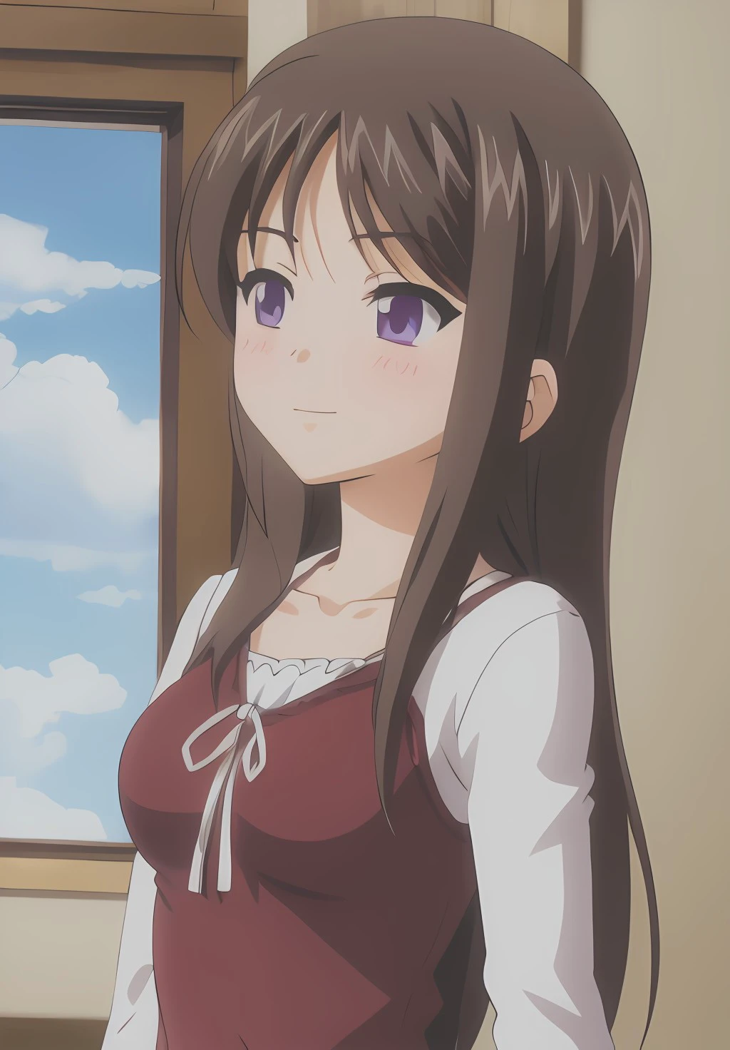 <lora:OniChichi:1.0>, OniChichi, Marina, solo, smirk,