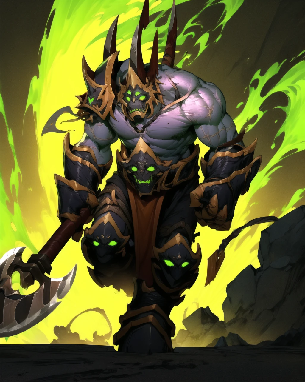 a muscular centaur with a green body, abs, testicles, (best quality,4k,8k,highres,masterpiece:1.2),ultra-detailed,(realistic,photorealistic,photo-realistic:1.37),highly detailed,intricate details,dynamic pose,dramatic lighting,vivid colors,dramatic shadows,cinematic, no clothes, remove clothes, big dick, big cock, big penis