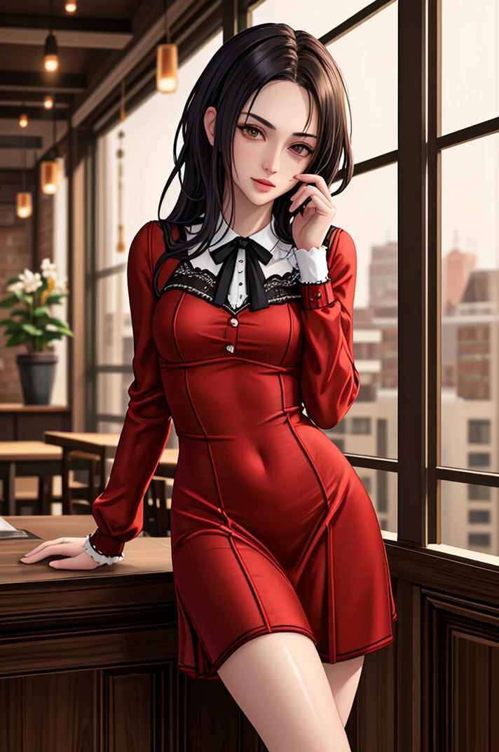 tv_Olesya_Khomu_aka_Mia_Trejsi_PS_V1, ,standing, fancy restaurant, wearing a red dress, soft light, epiCRealism, epiCPhoto,, wrinkles:0.2, pores:0.2, <lora:epiNoiseoffset_v2Pynoise:1> Masterpiece, Best Quality, ultrarealistic photography, real life, colorful, amazing, perfect lighting, bright colors, dramatic, dynamic, cinematic lighting, hyperrealism, intricate details, epic, realism, <lora:LCM_LoRA_Weights_SD15:1>   <lora:detail_slider_v4:0.5>