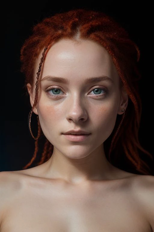 DEN_kaleria_SG,
(headshot:1.2) portrait on a (plain dark background:1.2), (headshot:1.2), (face focus:1.1), intricate (beautiful eyes:1.2), (wide open eyes:1.1), Big eyes, clean photo, lighting from behind, (Red lighting from the left:1.3), (Blue lighting from the right:1.3),
bokeh, f1.4, 40mm, photorealistic, raw, 8k, textured skin, skin pores, intricate details <lora:epi_noiseoffset2:1>, epiCRealism