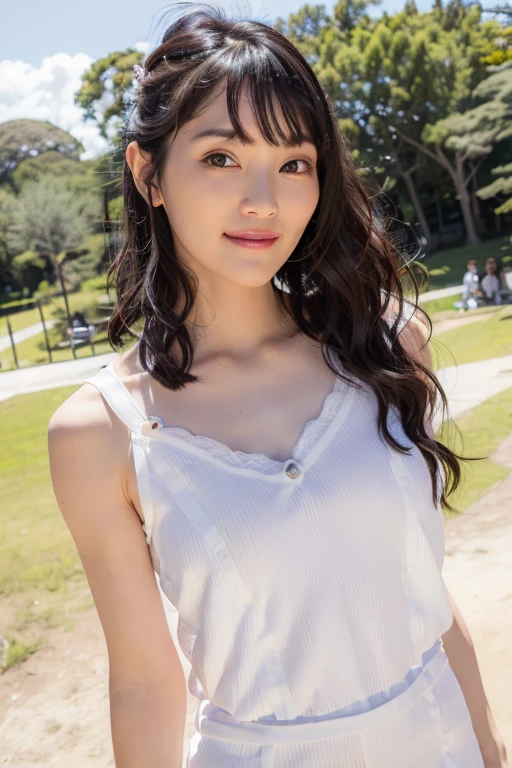 Smile、night、original photography、(((ultimate beauty portrait)))、((sparkling skin))、1 girl、Beautiful girl from Prague、bright expression、((brown hair))、(cleavage)、(kirt:1.5)、((Big eyes sparkling like gems))、cardigan、open your clothes、pantyhose、Glowing adiant skin、(medium hair)、(silk ponytail)、(standing)、(from below)、under skirt、(from below看内衣的特写)、Eyeliner、beautiful bangs、hair between eyes、((Masterpiece、top quality、Super detailed、movie light、intricate details、high resolution、Very detailed))、background for this、8 kood、digital SLR、soft light、high quality、film grain、富士XT3 、shallow view deep、natural soft light、Kamimei、See the knees, side view, standing at the beach