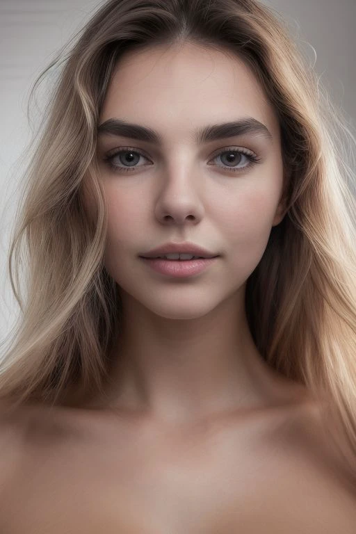 DEN_anneth_FJ,
(headshot:1.2) portrait on a (plain grey background:1.2), (headshot:1.2), (face focus:1.1), windswept chaotic hair, soft lighting, low contrast, low saturation,
bokeh, f1.4, 40mm, photorealistic, raw, 8k, textured skin, skin pores, intricate details <lora:epi_noiseoffset2:1>, epiCRealism
