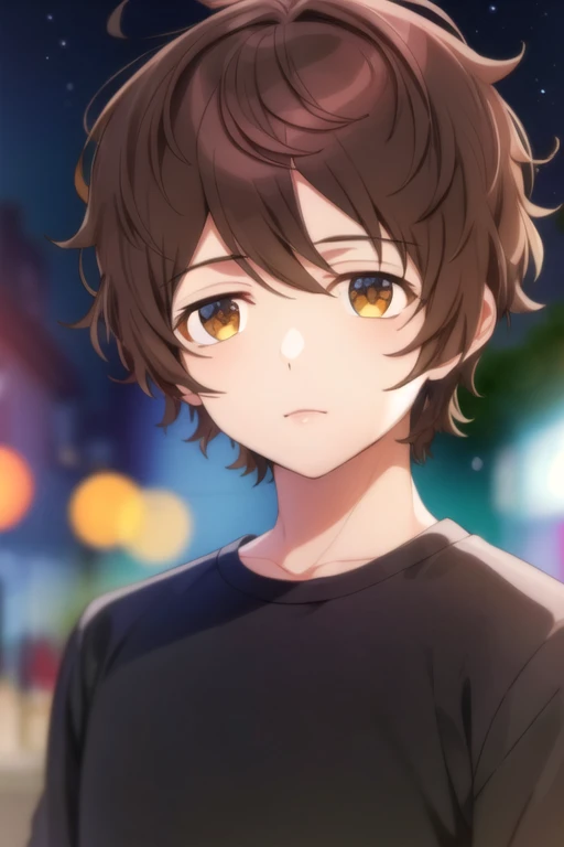 photorealistic, (4k), depth of field, (Masterpiece), (realistic skin texture), extremely detailed, intricate, hyper detailed, high resolution, professional photography, bokeh, depth of field, sharp detail, best quality, , 1boy, solo, male focus, <lora:shun_tokinoya:0.94>, shun_tokinoya, brown hair, brown eyes, short hair, , , homburg, moon, High definition