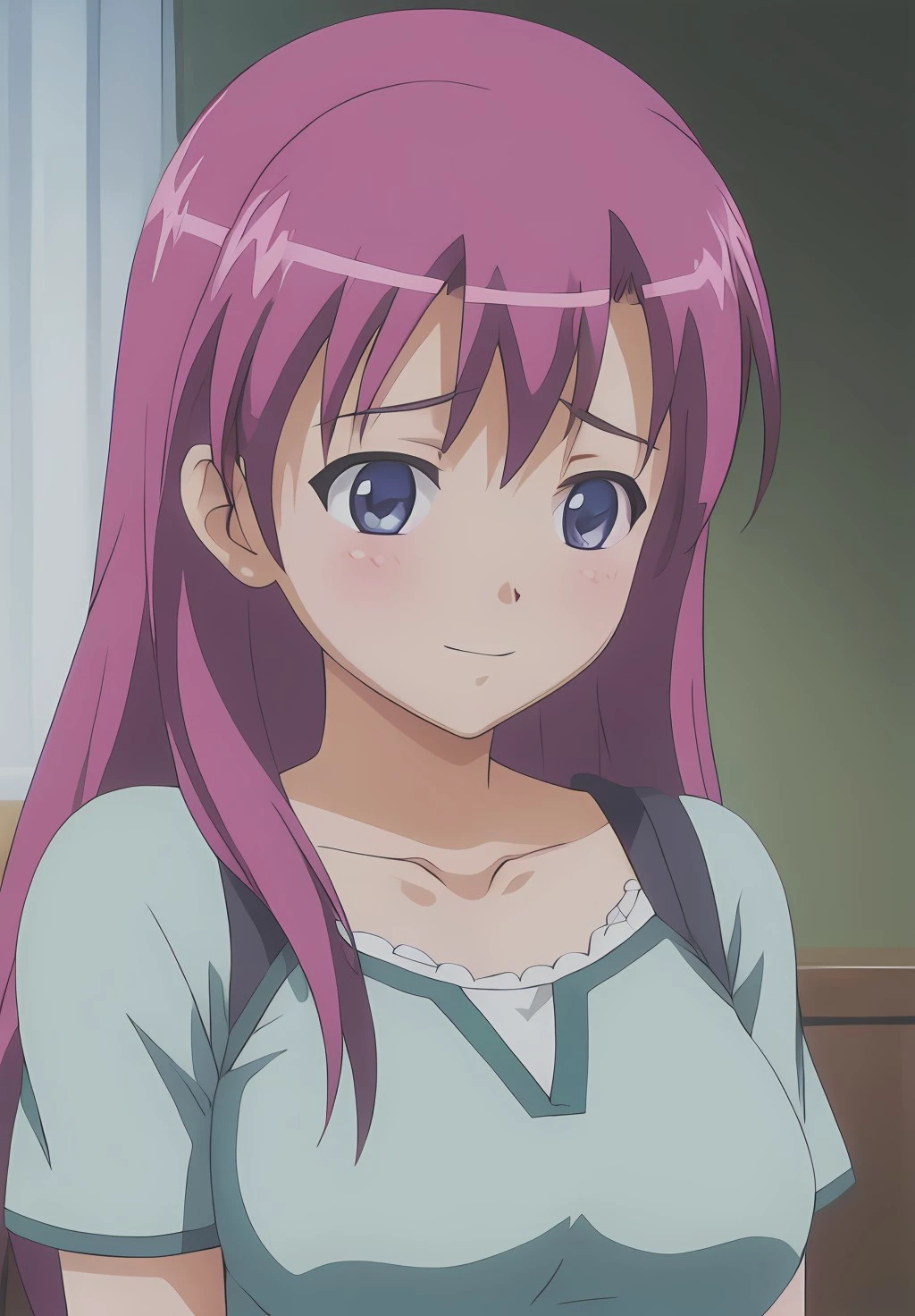 <lora:OniChichi:1.0>, OniChichi, Haruka, solo, smirk,