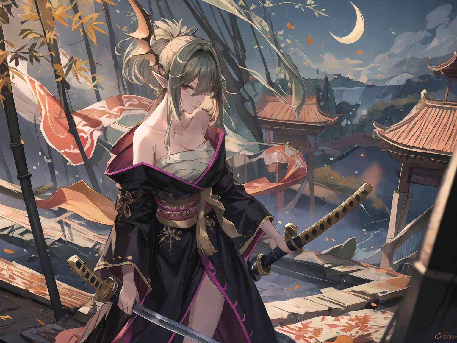 Shadowverse,Rage of Bahamut Yuzuki / ユヅキ v2.0