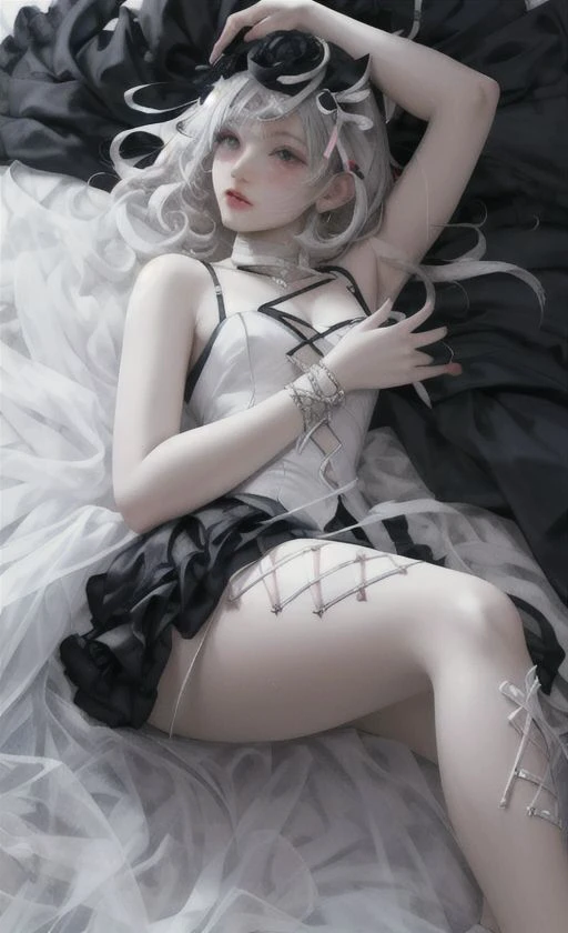 best quality,masterpiece,illustration,an extremely delicate and beautiful,extremely detailed,CG,unity,8k wallpaper,
1girl,full body,bishoujo,skinny,gothic_lolita,<lora:Corset_Piercing_leg-000016:0.8>, corset_piercing_leg,yandere,