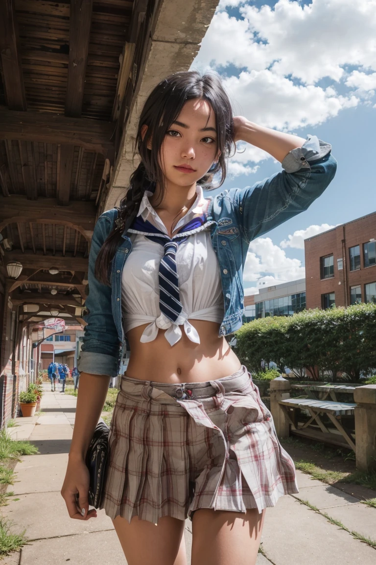 <lora:NSchoolgirl-16:0.85>, NScoolGrl, highly detailed, digital photography, (masterpiece), hdr