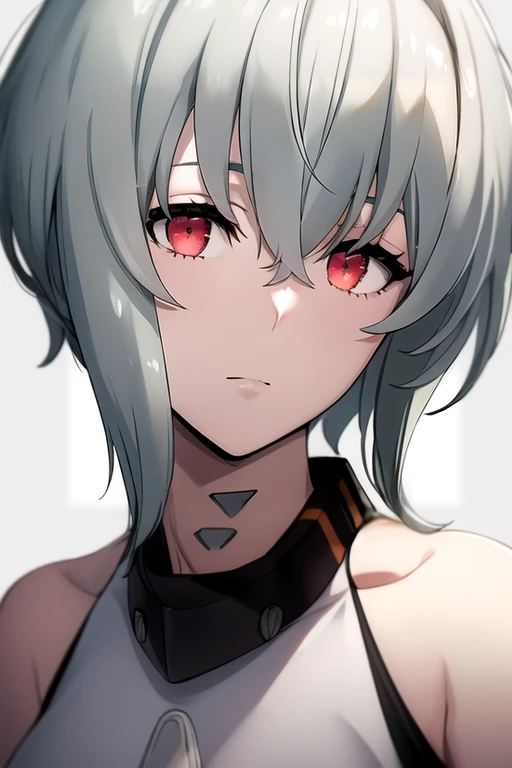 photorealistic, (4k), depth of field, (Masterpiece), (realistic skin texture), extremely detailed, intricate, hyper detailed, high resolution, professional photography, bokeh, depth of field, sharp detail, best quality, looking at viewer, 1girl, solo, <lora:noir_synduality_noir:1>, noir_synduality_noir, grey hair, red eyes, , short hair, hair between eyes, captain costume, The Palace of Dreams, HD