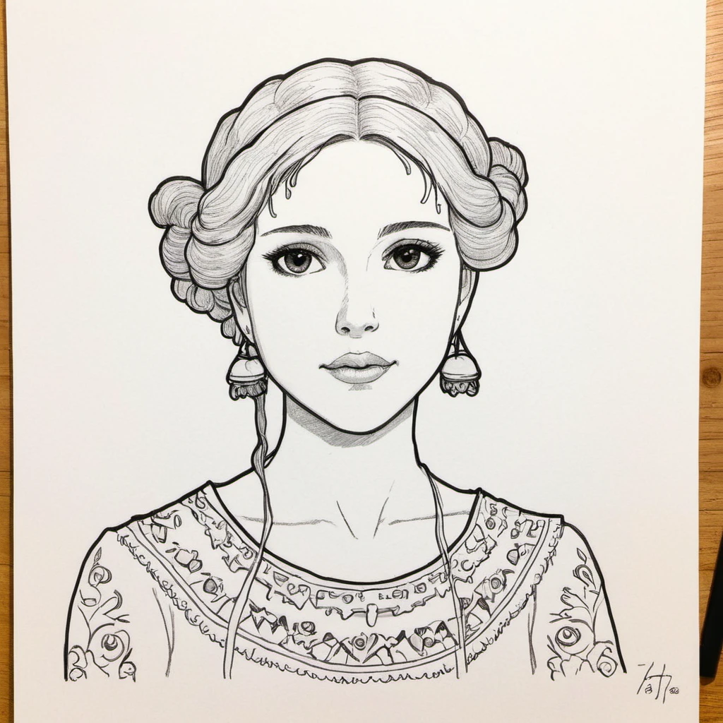 Ghibli style drawing of a woman, <lora:natportman_2_xl_5_standard-merger_46_51_58_90_02_03_03_02:1>