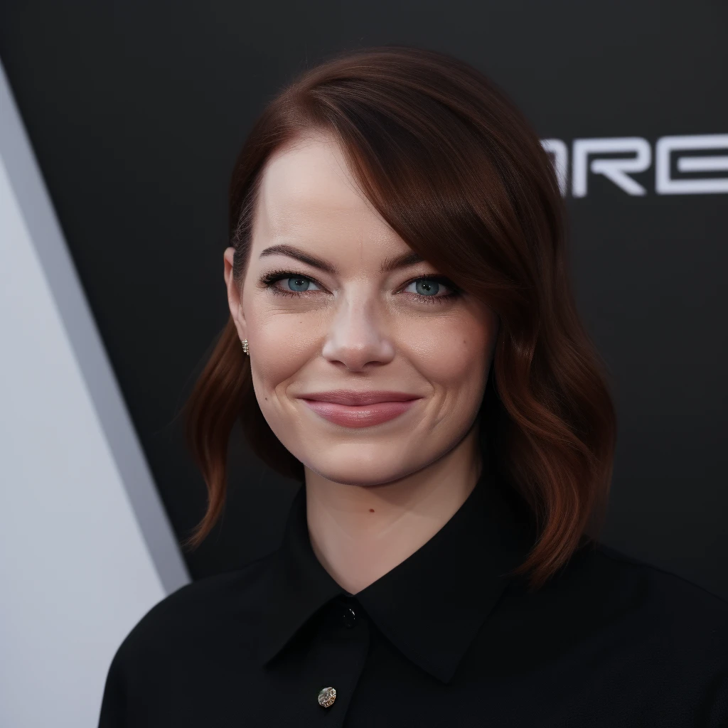 an attractive woman (Emma Stone|Scarlett Johansson), a secret society of shapeshifting humans [Science fiction|fancy] totally naked naked