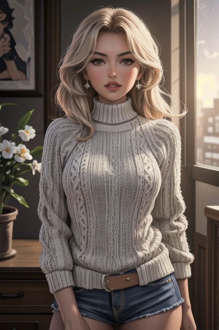 tv_Shaylin_Lucas_V1, ,wearing a cozy knitted sweater, mountain, snow, winter, epiCRealism, epiCPhoto,, wrinkles:0.2, pores:0.2, <lora:epiNoiseoffset_v2Pynoise:1> Masterpiece, Best Quality, ultrarealistic , real life, colorful, amazing, perfect lighting, bright colors, dramatic, dynamic, cinematic lighting, hyperrealism, intricate details, epic, <lora:LCM_LoRA_Weights_SD15:1> <lora:detail_slider_v4:0.5> ,
